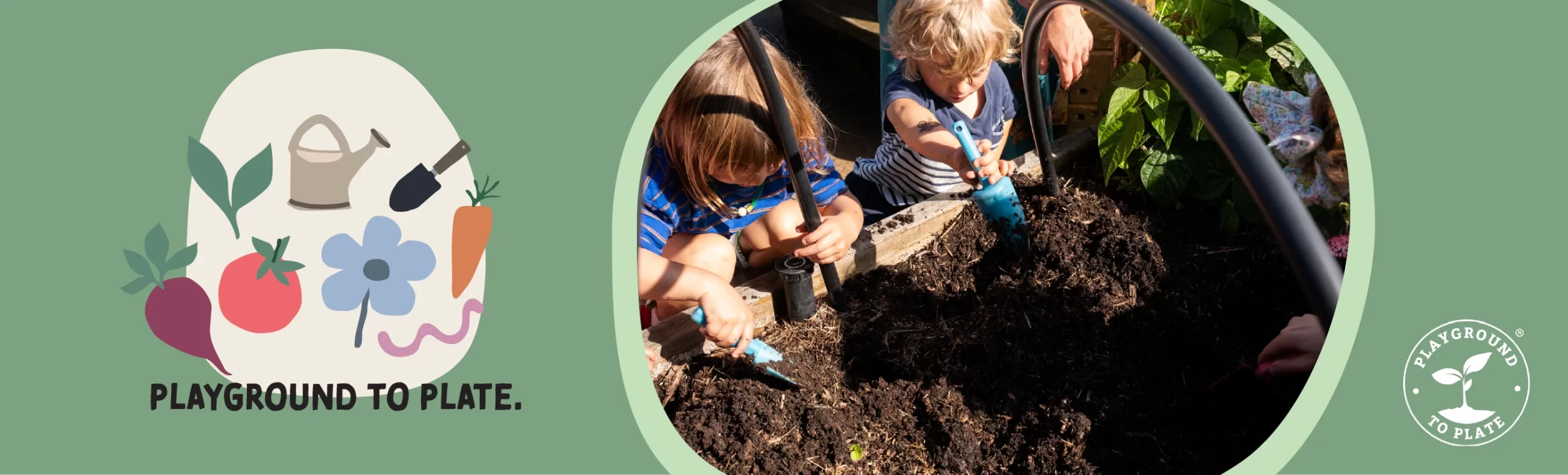 Playground to Plate Program Banner